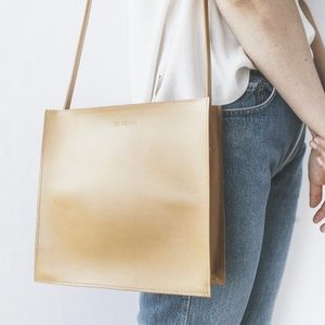 THE STOWE Charlotte bag in burgundy